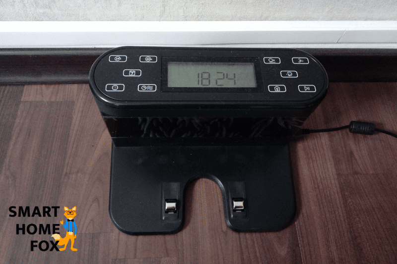 die Ladestation des Easy Home Saugroboters von Aldi